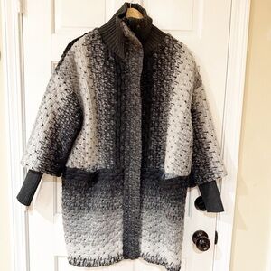 Rara Avis by Iris Apfel Coat Mikado Jacquard S